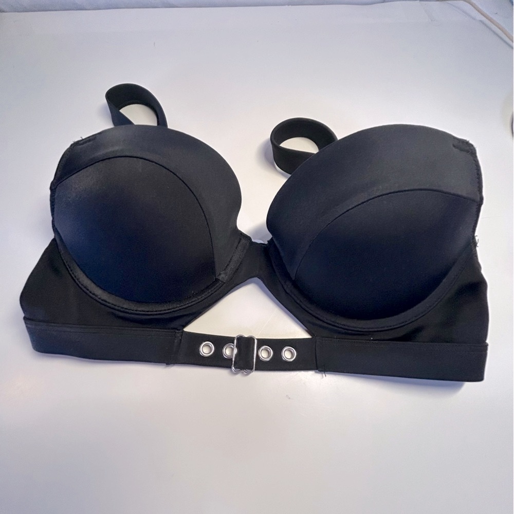 La Senza Swim Padded BikiniTop, Push-up Bra. Black Size 32C